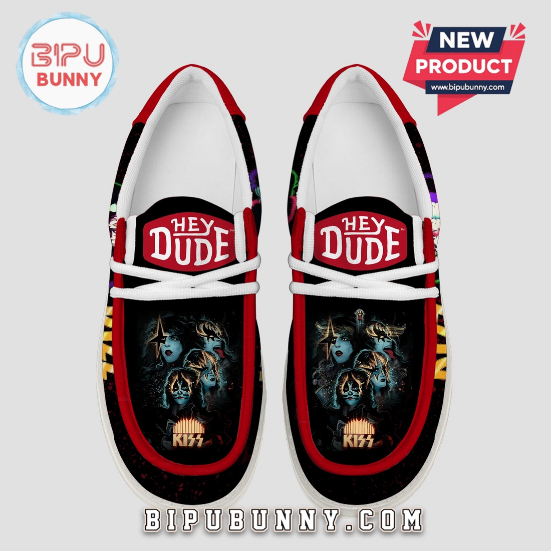 Premium Destroyer Kiss Band Loafer Shoes Premium Destroyer Kiss Band Loafer Shoes