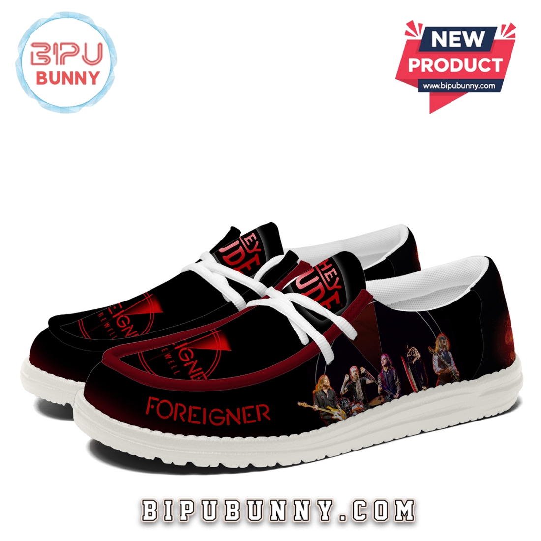 Premium Foreigner Farewell Tour 2025 Loafer Shoes Premium Foreigner Farewell Tour 2025 Loafer Shoes
