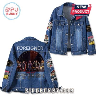 Premium Foreigner Tour 2025 Denim Jacket
