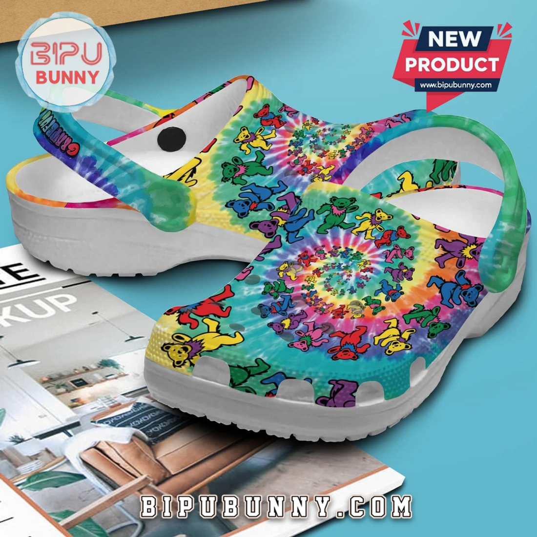 Premium Grateful Dead 2025 Crocs Clogs Shoes Premium Grateful Dead 2025 Crocs Clogs Shoes