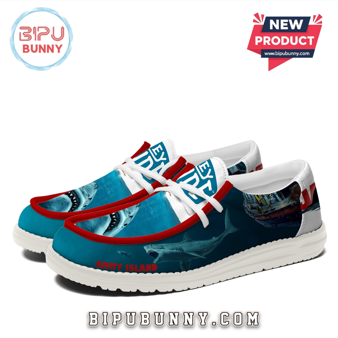 Premium Jaws – Amity Island Loafer Shoes Premium Jaws – Amity Island Loafer Shoes