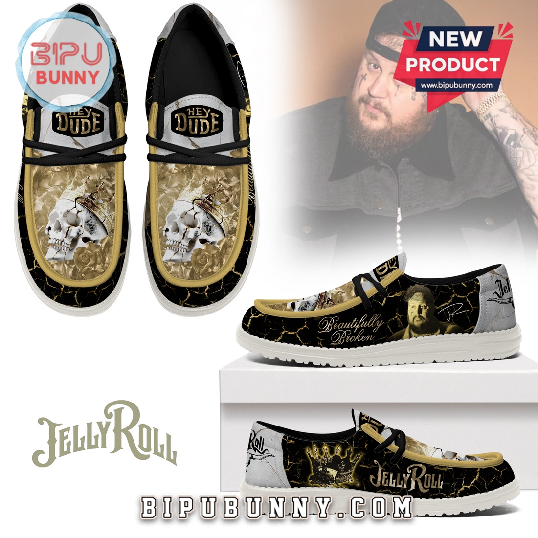 Premium Jelly Roll Beautifully Broken Loafer Shoes Premium Jelly Roll Beautifully Broken Loafer Shoes