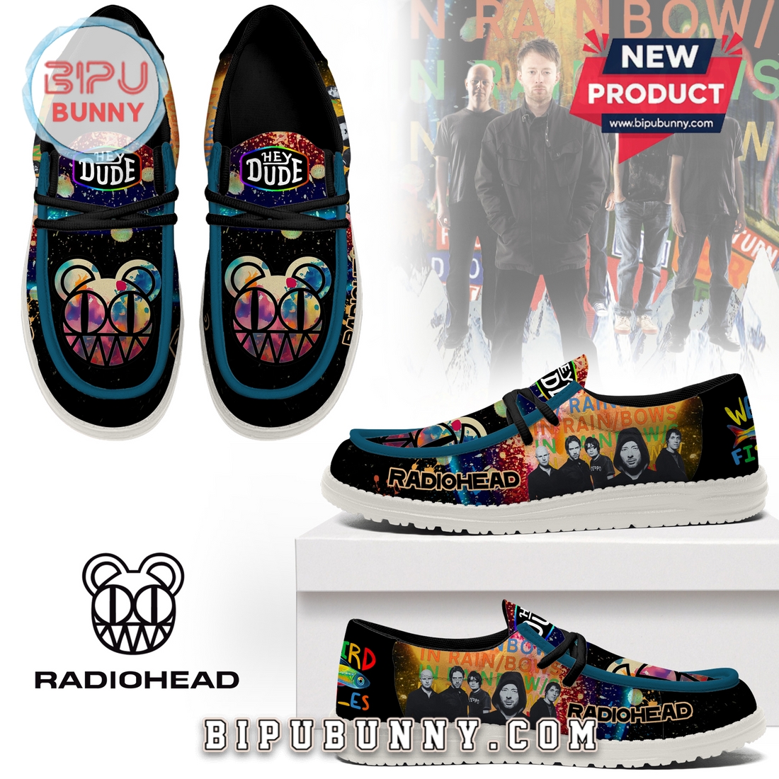 Premium Radiohead Tour 2025 Loafer Shoes Premium Radiohead Tour 2025 Loafer Shoes