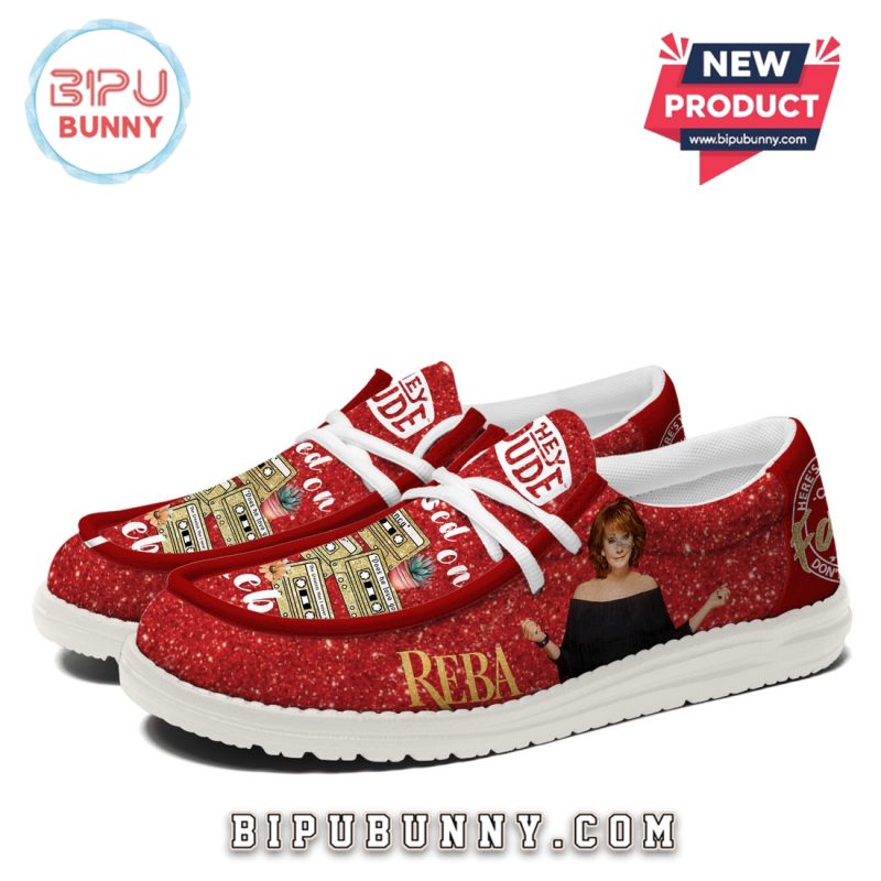 Premium Raised On Reba Red Loafer Shoes