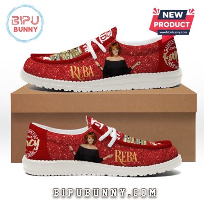 Premium Raised On Reba Red Loafer Shoes