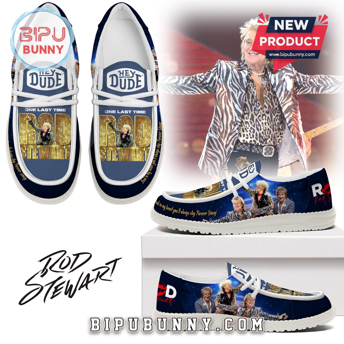 Premium Rod Stewart Op and Rock Loafer Shoes Premium Rod Stewart Op and Rock Loafer Shoes