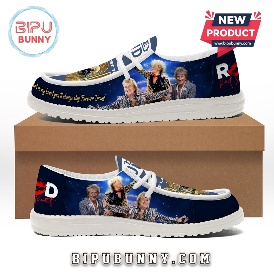 Premium Rod Stewart Op and Rock Loafer Shoes Premium Rod Stewart Op and Rock Loafer Shoes