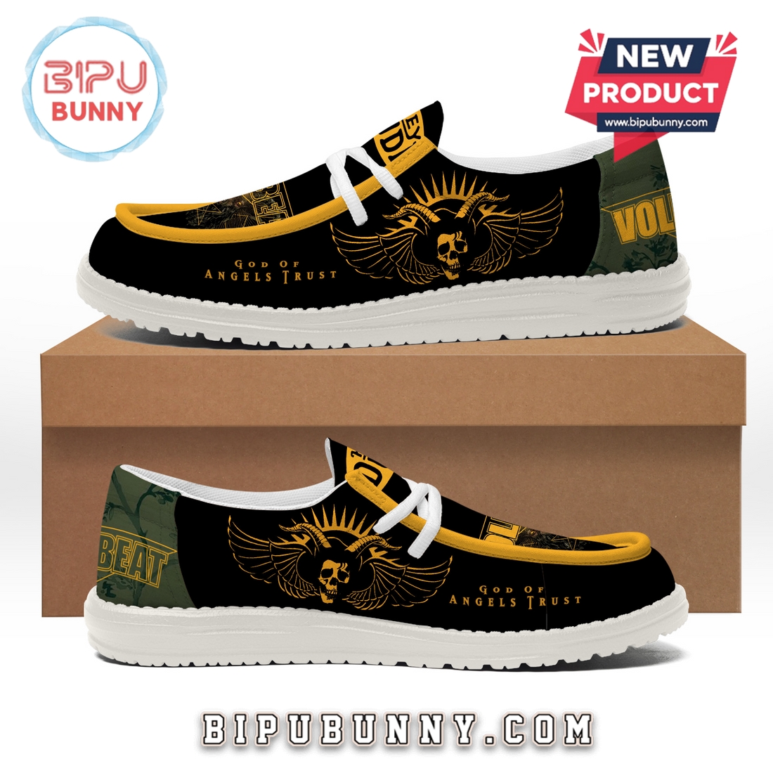 Premium Volbeat Rock Metal Loafer Shoes Premium Volbeat Rock Metal Loafer Shoes