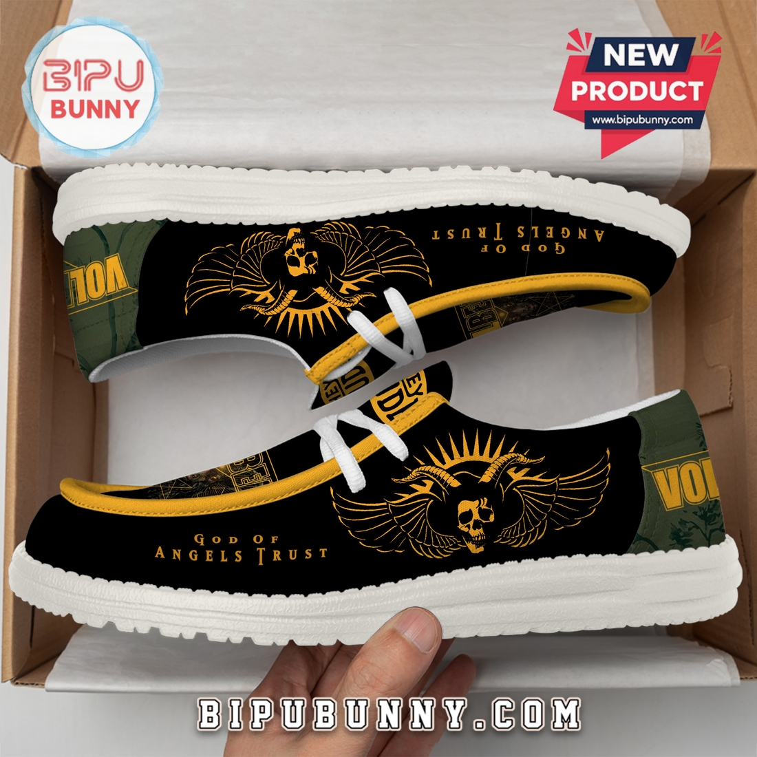 Premium Volbeat Rock Metal Loafer Shoes Premium Volbeat Rock Metal Loafer Shoes