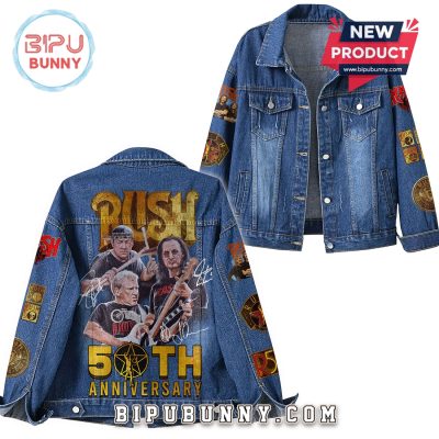 Rush 50 Anniversary Super Deluxe Denim Jacket