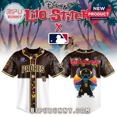 San Diego Padres x Lilo and Stitch Baseball Jersey 2025