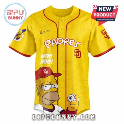 San Diego Padres x The Simpsons Limited Edition Baseball Jersey