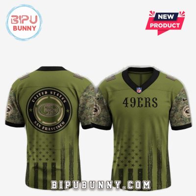 San Francisco 49ers NFL x Independence Day Baseball Jersey