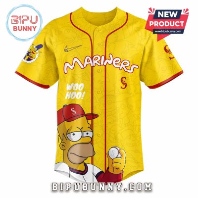 Seattle Mariners x The Simpsons Limited Edition Baseball Jersey