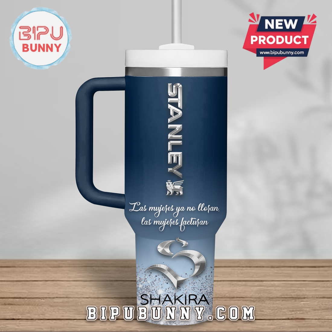 Shakira Tumbler With Handle, Stanley Tumbler 40oz Shakira Tumbler With Handle, Stanley Tumbler 40oz