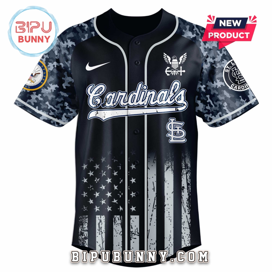 St.Louis Cardinals MLB x 250 U.S. Navy Baseball Jersey St.Louis Cardinals MLB x 250 U.S. Navy Baseball Jersey
