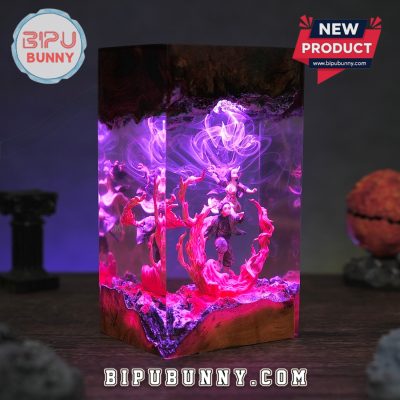 Tanjiro and Nezuko Demon Slayer Resin Lamp