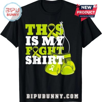 This Is My Fight Shirt Lymphoma Fighter Support Strong T-Shirt