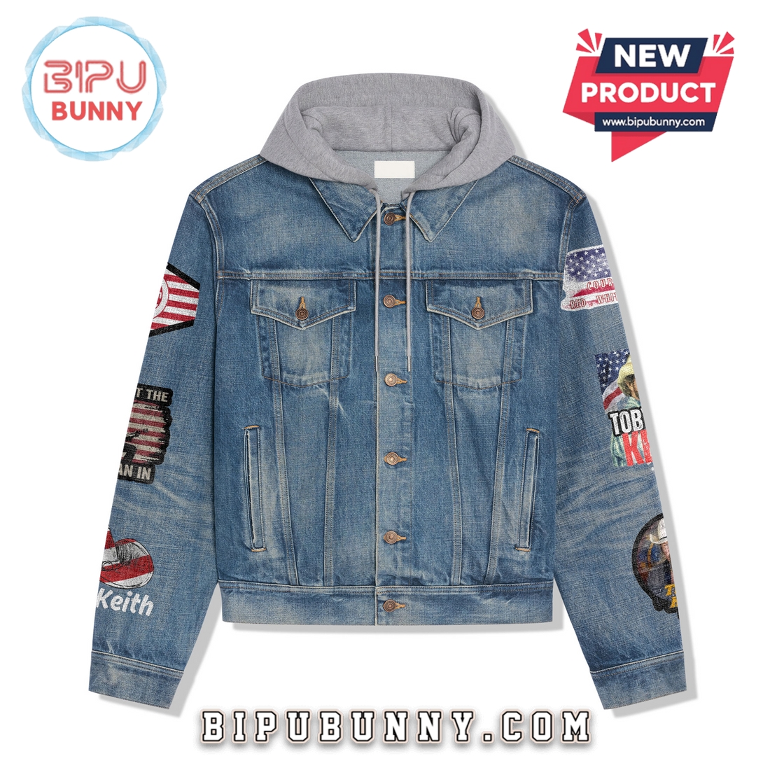 Toby Keith Don’t Let the Old Man In Denim Jacket Toby Keith Don’t Let the Old Man In Denim Jacket