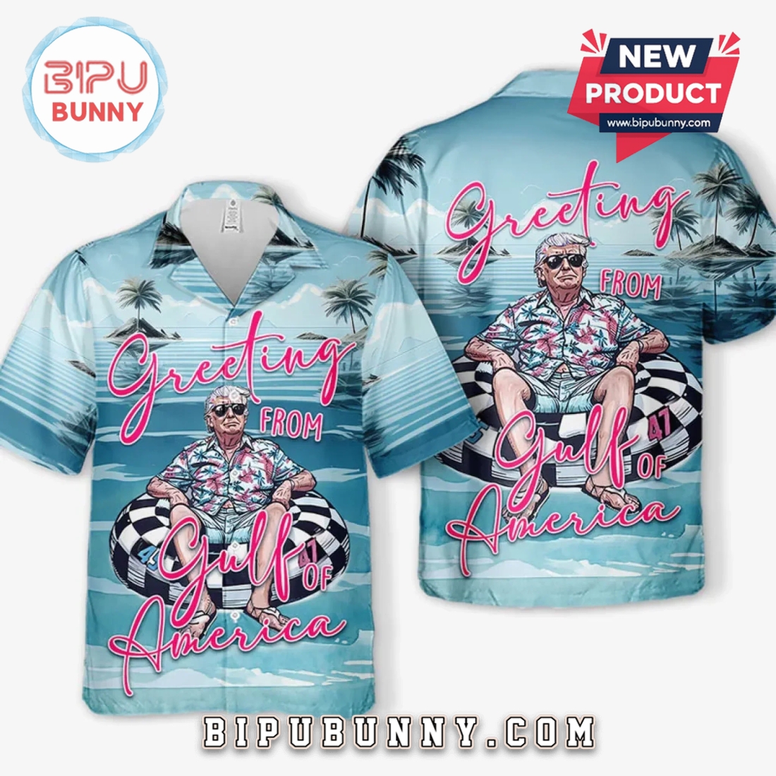 Trump Living The Gulf Life Tropical Hawaiian Aloha Shirt Trump Living The Gulf Life Tropical Hawaiian Aloha Shirt