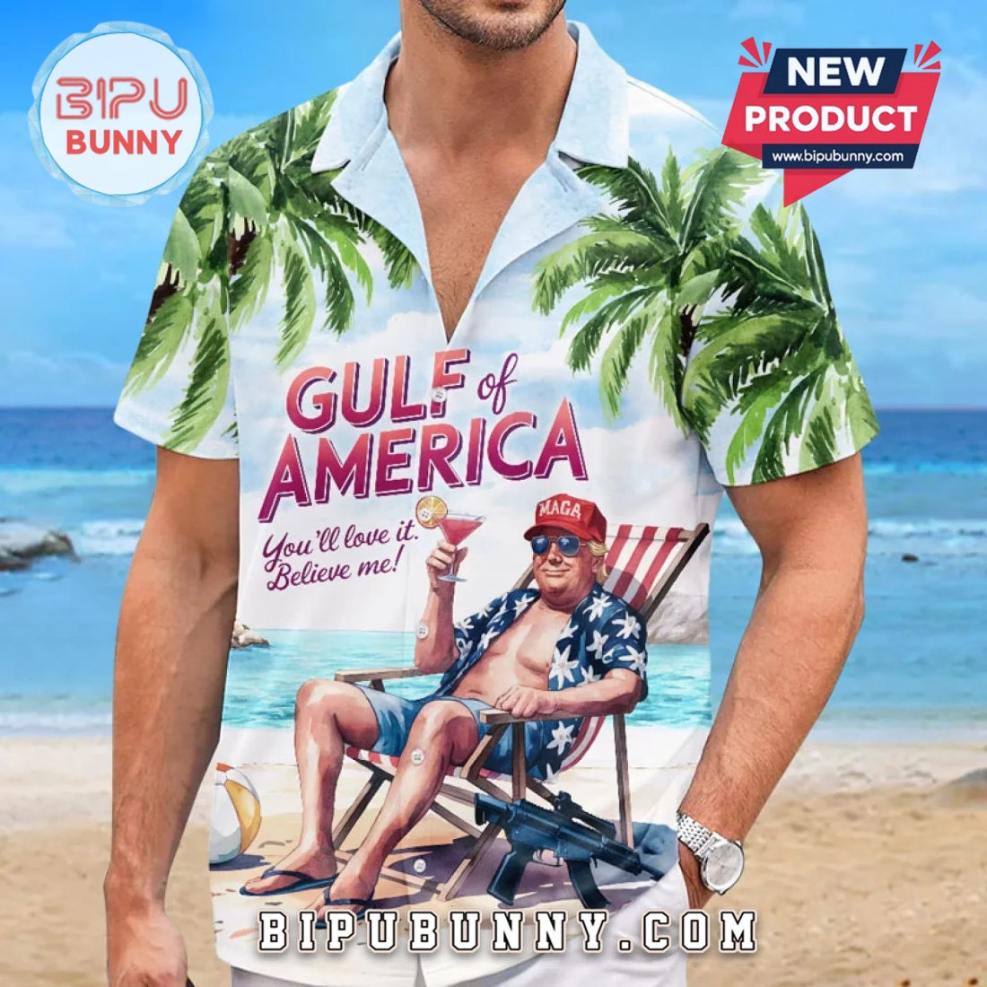 Trump You’ll Love It Tropical Hawaiian Aloha Shirt Trump You’ll Love It Tropical Hawaiian Aloha Shirt