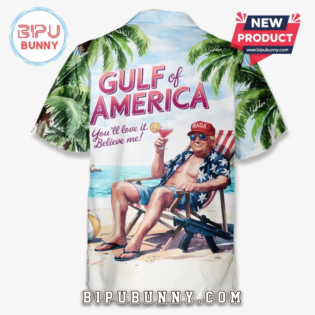 Trump You’ll Love It Tropical Hawaiian Aloha Shirt Trump You’ll Love It Tropical Hawaiian Aloha Shirt