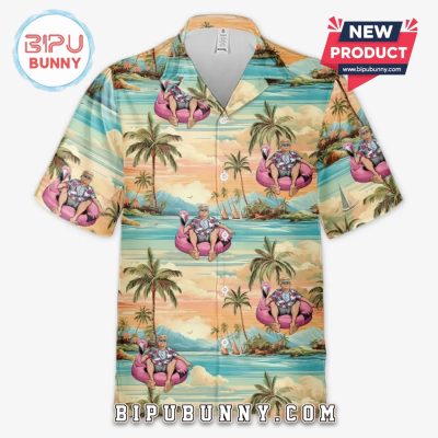 Vacay Mode On Trump US Election Hawaiian Shirt
