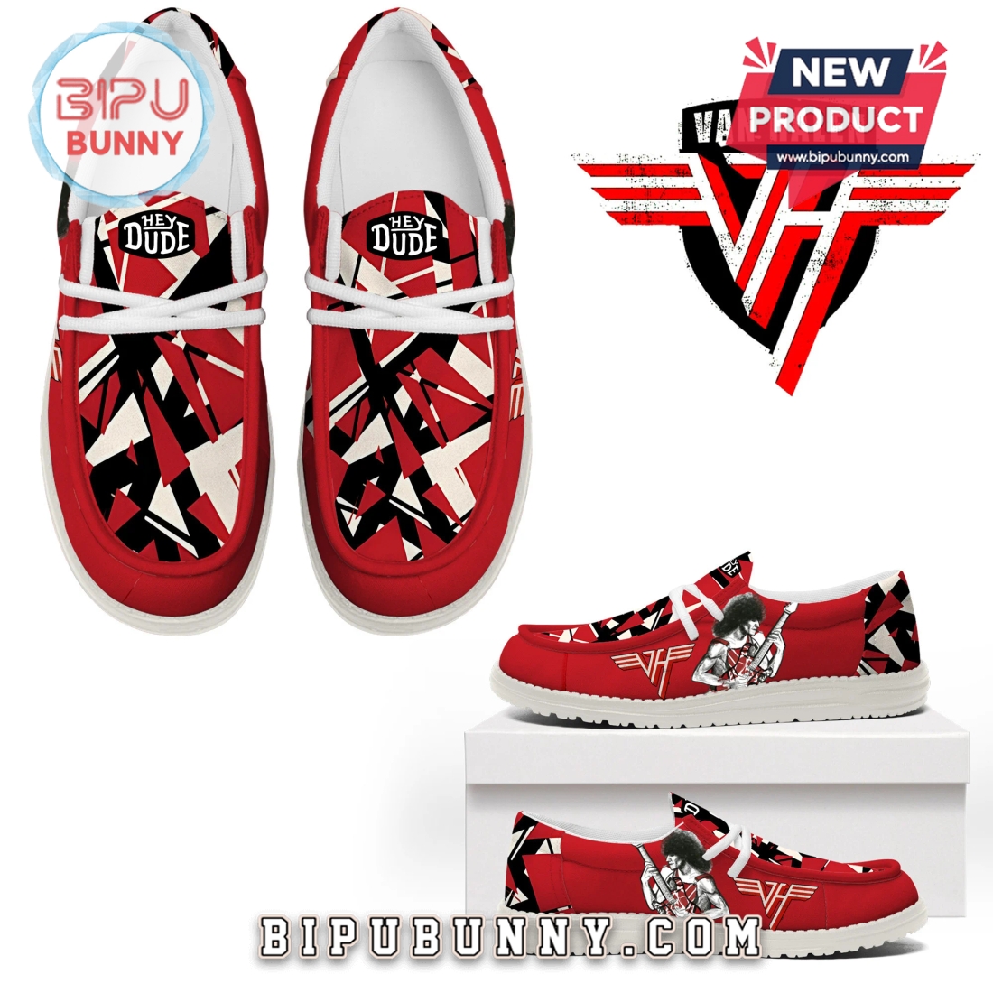 Van Halen Band Loafer Shoes Limited Edition Van Halen Band Loafer Shoes Limited Edition