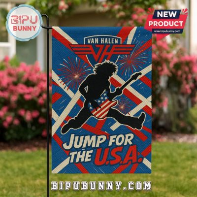 Van Halen Jump For The USA Happy 4th Of July Flag