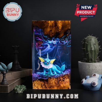 Vaporeon Resin Lamp