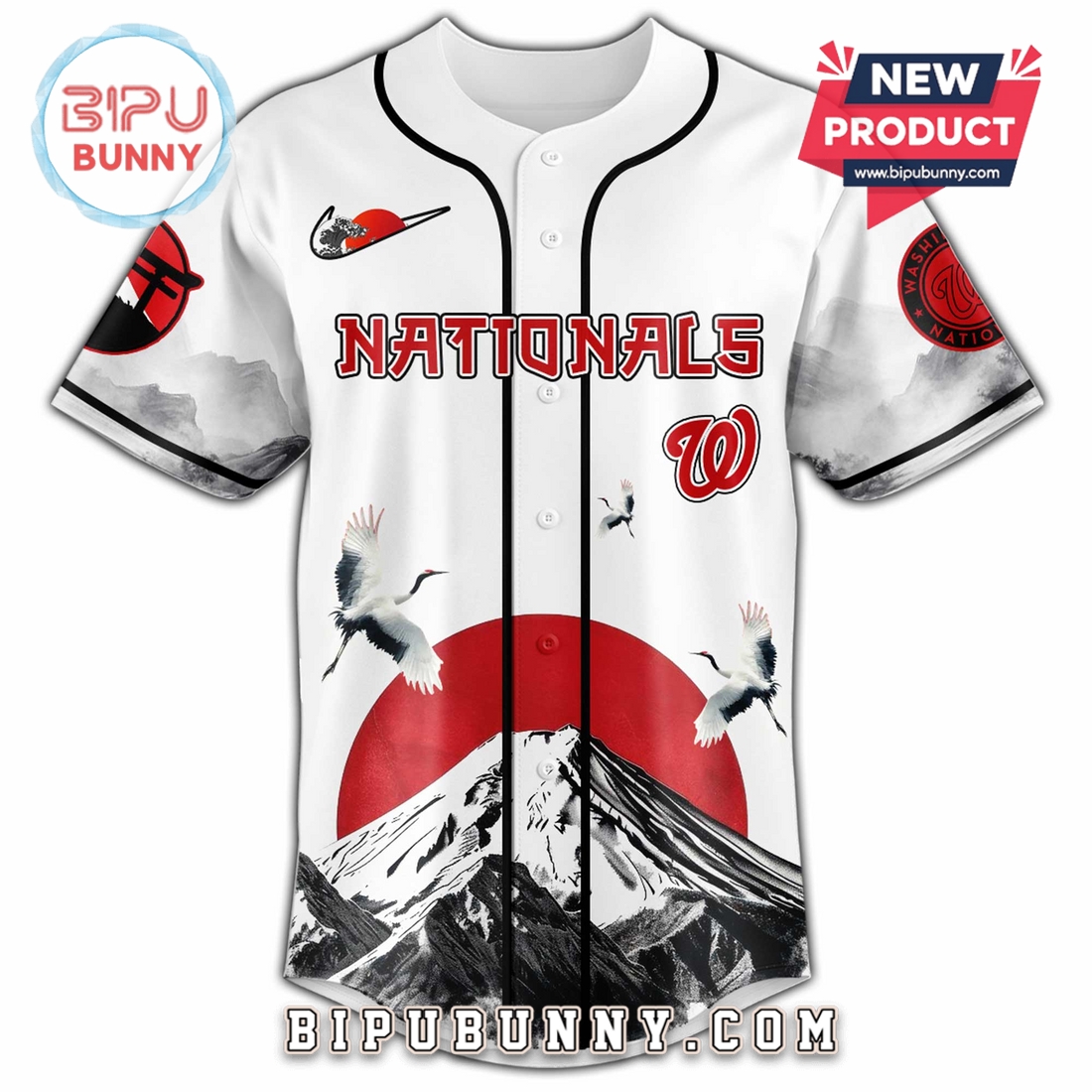 Washington Nationals Japanese Heritage Night Limited Edition Jersey Washington Nationals Japanese Heritage Night Limited Edition Jersey