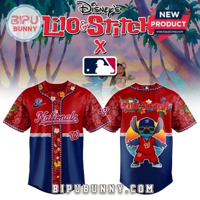 Washington Nationals x Lilo and Stitch Baseball Jersey 2025
