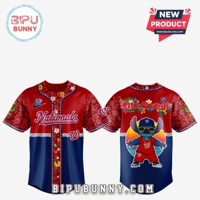 Washington Nationals x Lilo and Stitch Baseball Jersey 2025