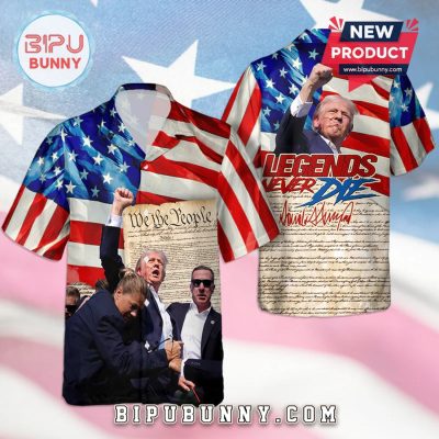 We The People Trump Fight Hawaiian Shirt