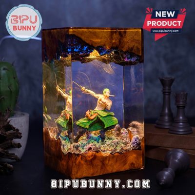 Zoro One Piece Resin Lamp Zoro One Piece Resin Lamp
