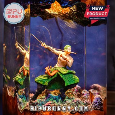Zoro One Piece Resin Lamp