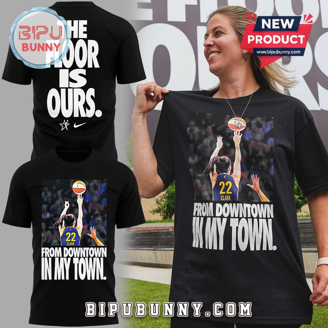 2025 WNBA All-Star INDY Caitlin Clark From My Downtown Hoodie 2025 WNBA All-Star INDY Caitlin Clark From My Downtown Hoodie