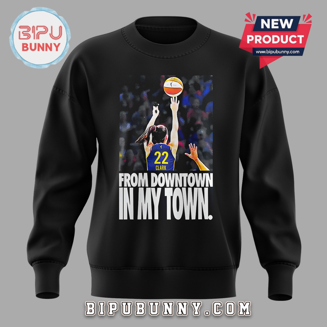 2025 WNBA All-Star INDY Caitlin Clark From My Downtown Hoodie 2025 WNBA All-Star INDY Caitlin Clark From My Downtown Hoodie