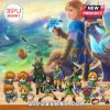 Zelda Advent Calendar with collectible items like figurines and accessories.