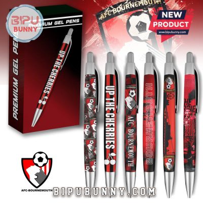 AFC Bournemouth FC Premium Gel Pens AFC Bournemouth FC Premium Gel Pens