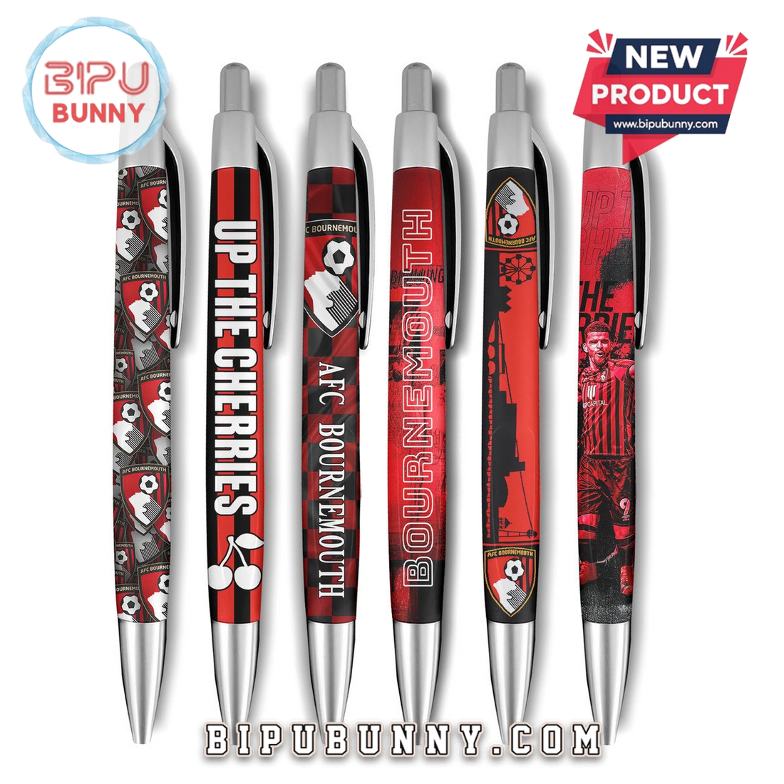 AFC Bournemouth FC Premium Gel Pens AFC Bournemouth FC Premium Gel Pens