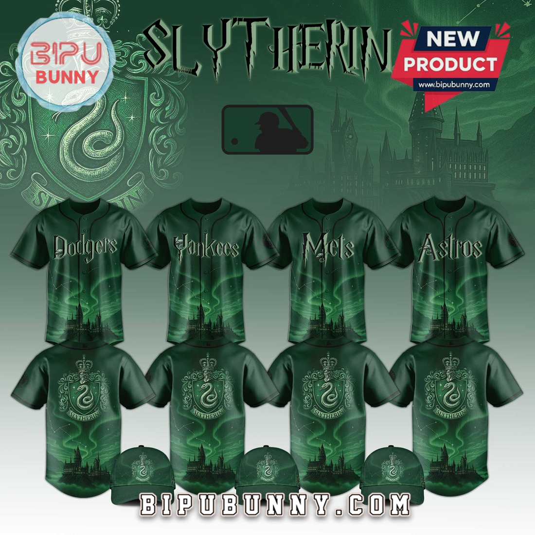 All Team MLB x Harry Potter Limited Edition Baseball Jersey All Team MLB x Harry Potter Limited Edition Baseball Jersey