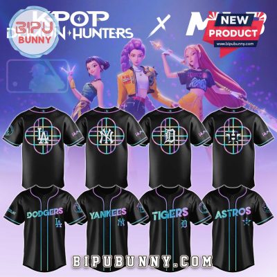 All Team MLB x KPop Demon Hunters Baseball Jersey