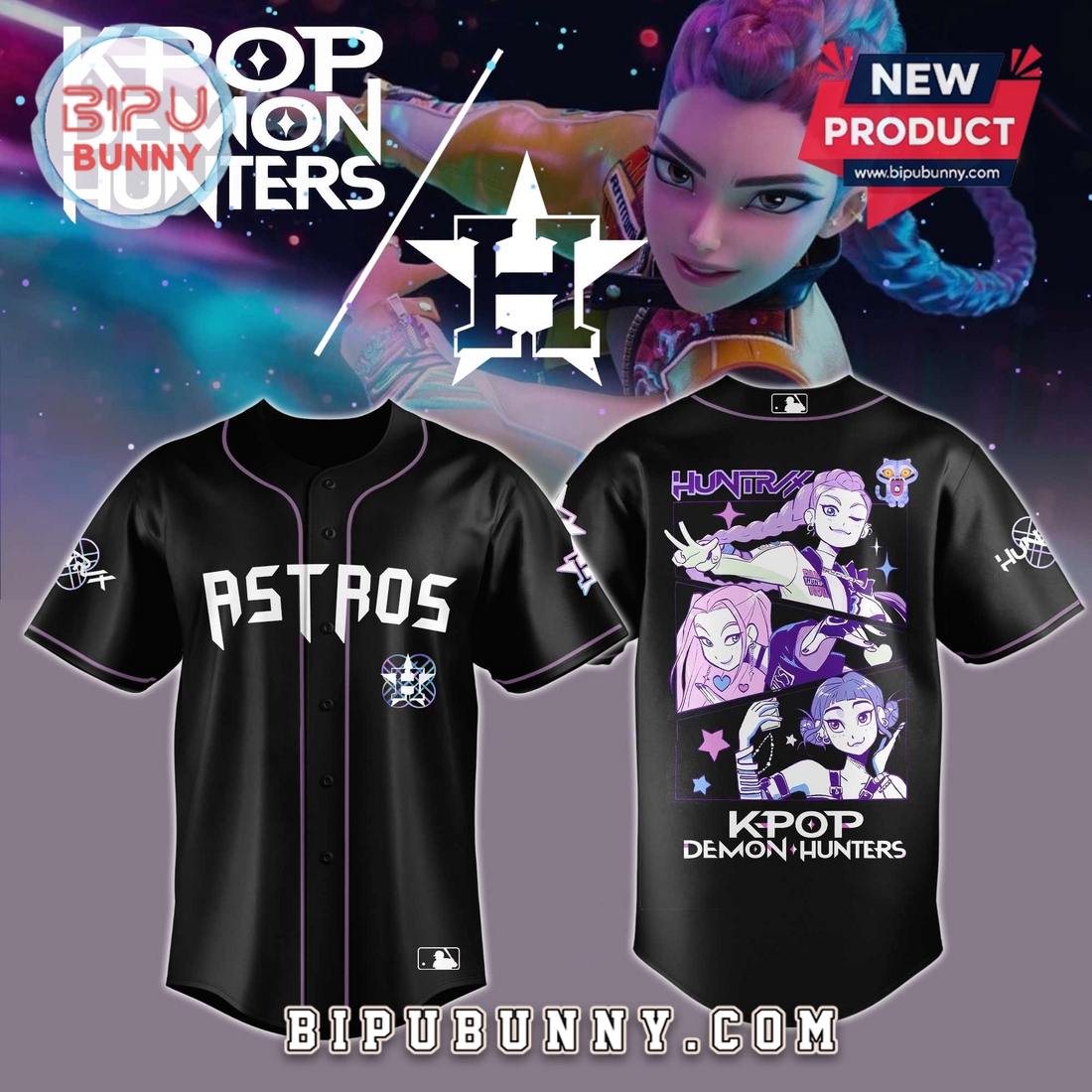 All Team MLB x KPop Demon Hunters Editions Limited Jersey All Team MLB x KPop Demon Hunters Editions Limited Jersey