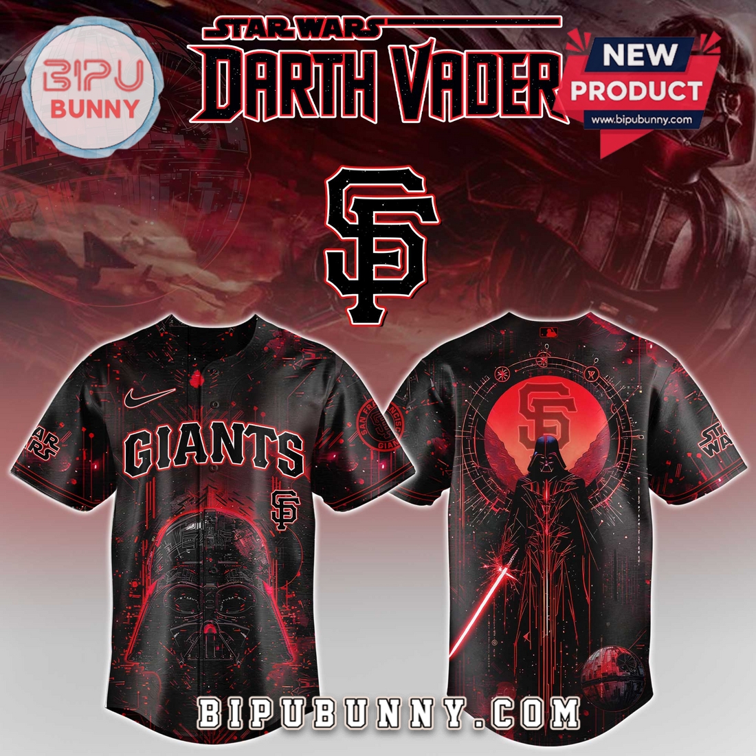 All Teams MLB x Star Wars Darth Vader Baseball Jersey All Teams MLB x Star Wars Darth Vader Baseball Jersey