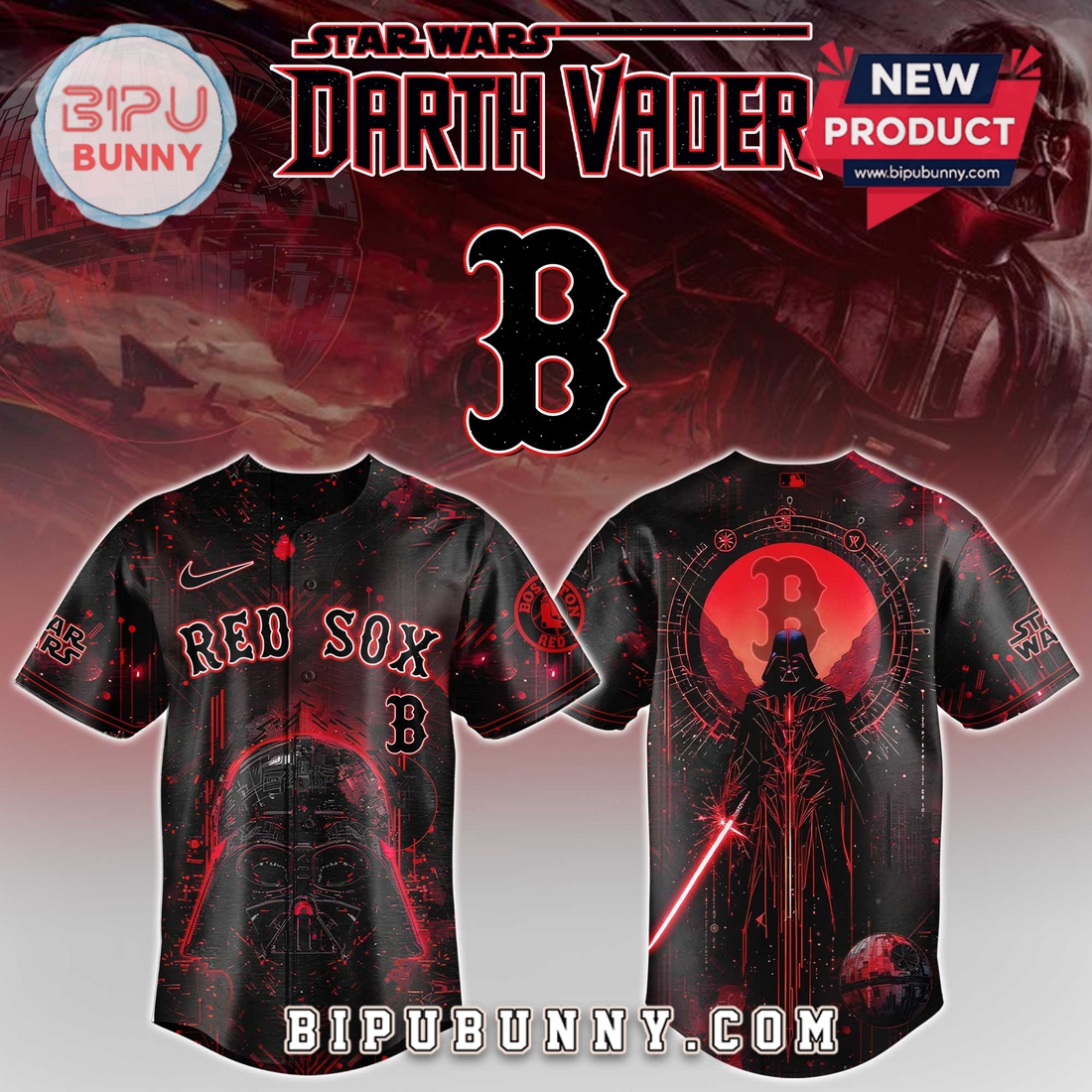All Teams MLB x Star Wars Darth Vader Baseball Jersey All Teams MLB x Star Wars Darth Vader Baseball Jersey