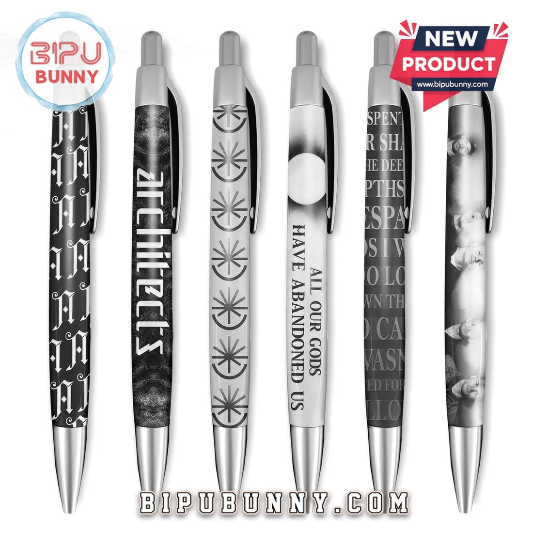Architects Band Premium Gel Pens Architects Band Premium Gel Pens