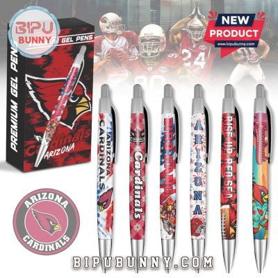 Arizona Cardinals Football Premium Gel Pens