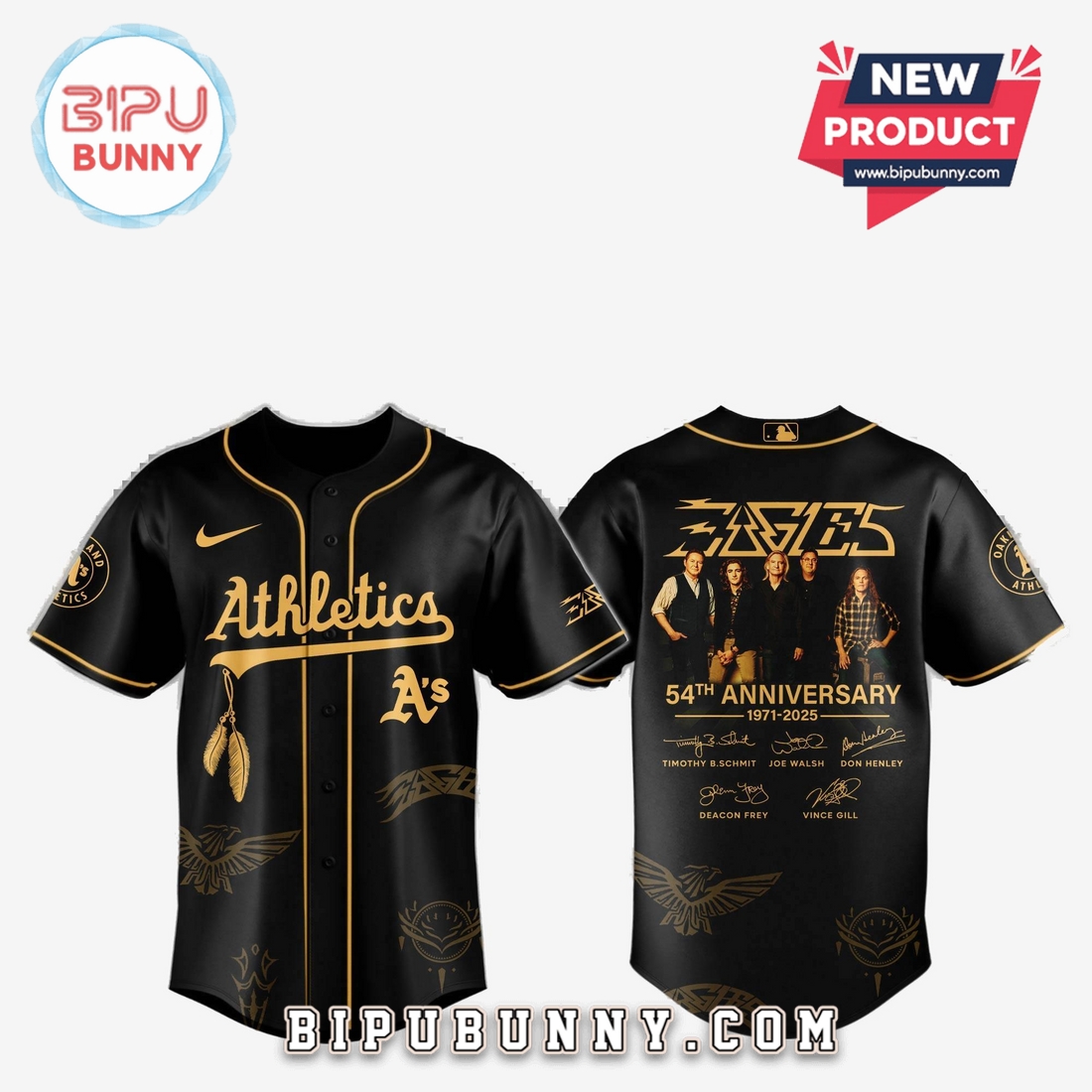 Athletics MLB x Eagles Band Music 2025 Baseball Jersey Athletics MLB x Eagles Band Music 2025 Baseball Jersey