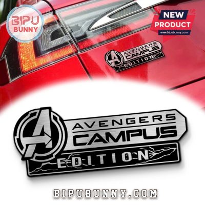 Avengers Campus Edition Laser Engraved Car Badge
